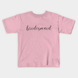 Bridesmaid Design - Bridal Party Squad Kids T-Shirt